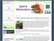 Tablet Screenshot of csacna.it